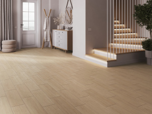 Керамогранит Cersanit  Amberwood светло-бежевый рельеф  арт 17902 (18,5x59,8)
